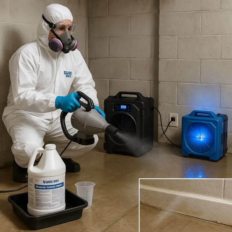 Sanitization and Odor Removal process in Farmersburg, IN