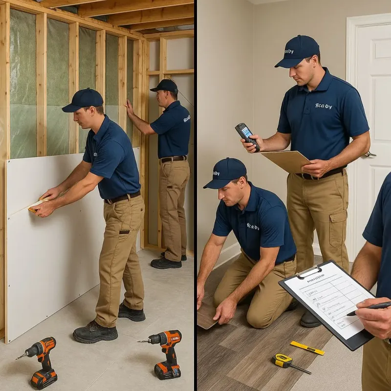 Repairs and Reconstruction process in Farmersburg, IN